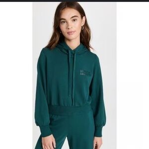 Spiritual Gangster Women's Green Hoodie Top